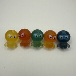 Bok Choy Boy Collectible Action Mini Figure 1-inch Multiple Colors | Lot Of 5